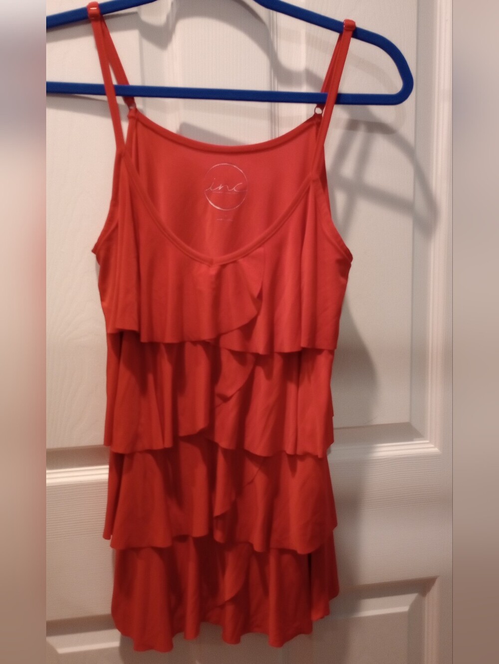 INC International Concepts Bright Red Tank
